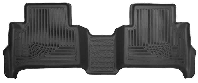 Chevrolet Colorado Floor Mats - Rear - Husky Liners - WeatherBeater - Black - `15-`27